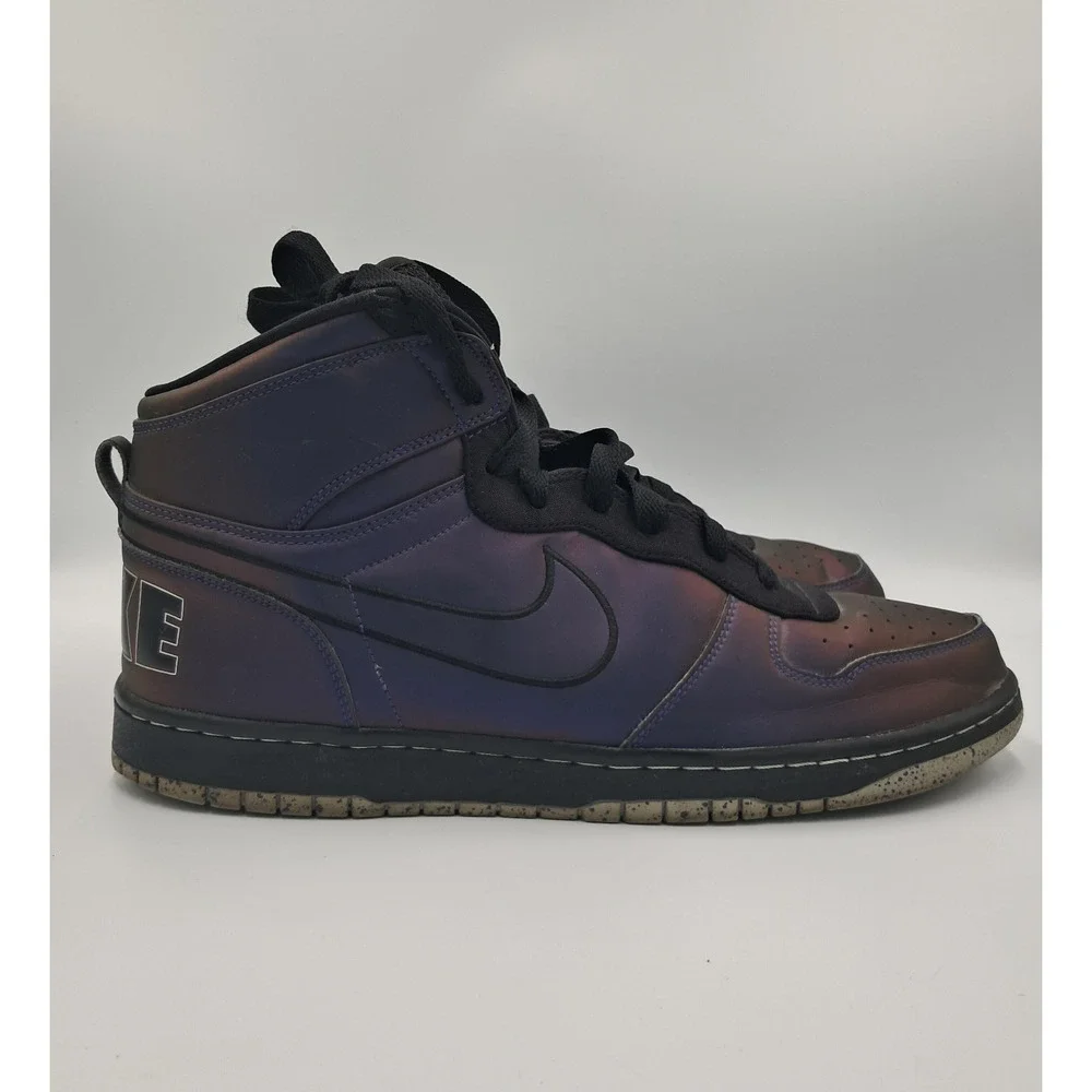 Size 13 - Vtg Nike Big High LE 'House of Hoops -Eggplant' - 375665-501